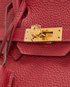Birkin 25 In Togo Rouge Grenat, &pound;16,000, Handbags, Burgundy, Leather, Other view
